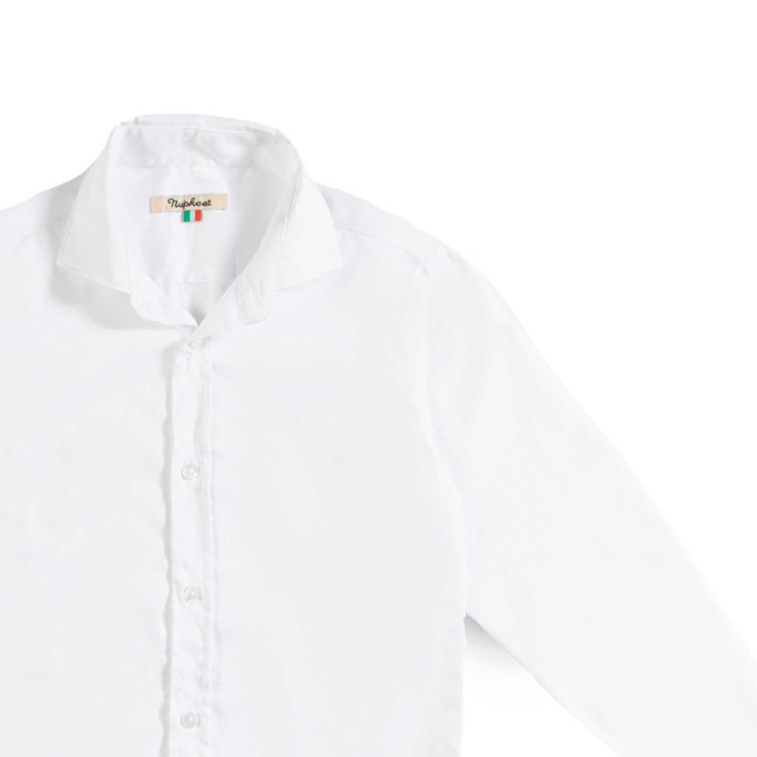 Nupkeet Camicia in Piquet Tinto Filo – Comabbio In Vendita