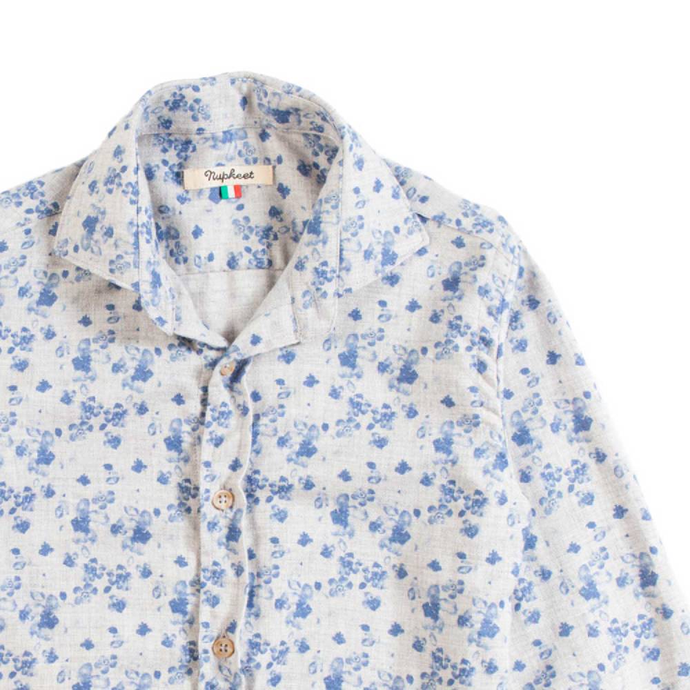 Nupkeet Camicia a Fiori in Flanella – Levico Hotsell