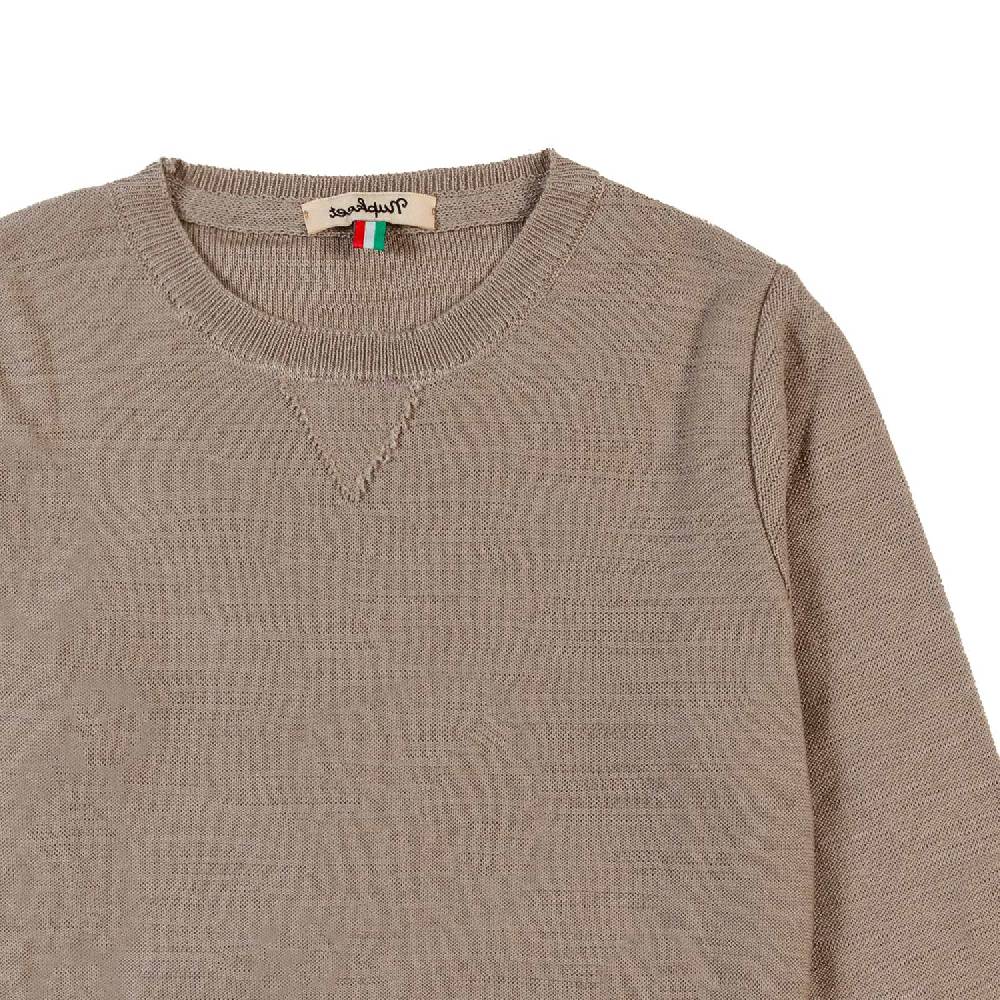 Nupkeet Pullover tricot beige sabbia Capalbio 2025