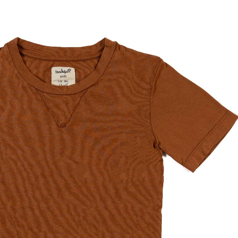 Nupkeet T-shirt marrone cacao Cortina Qualità