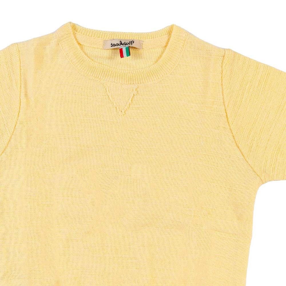 Nupkeet T-shirt tricot giallo banana Fano Soddisfazione Garantita