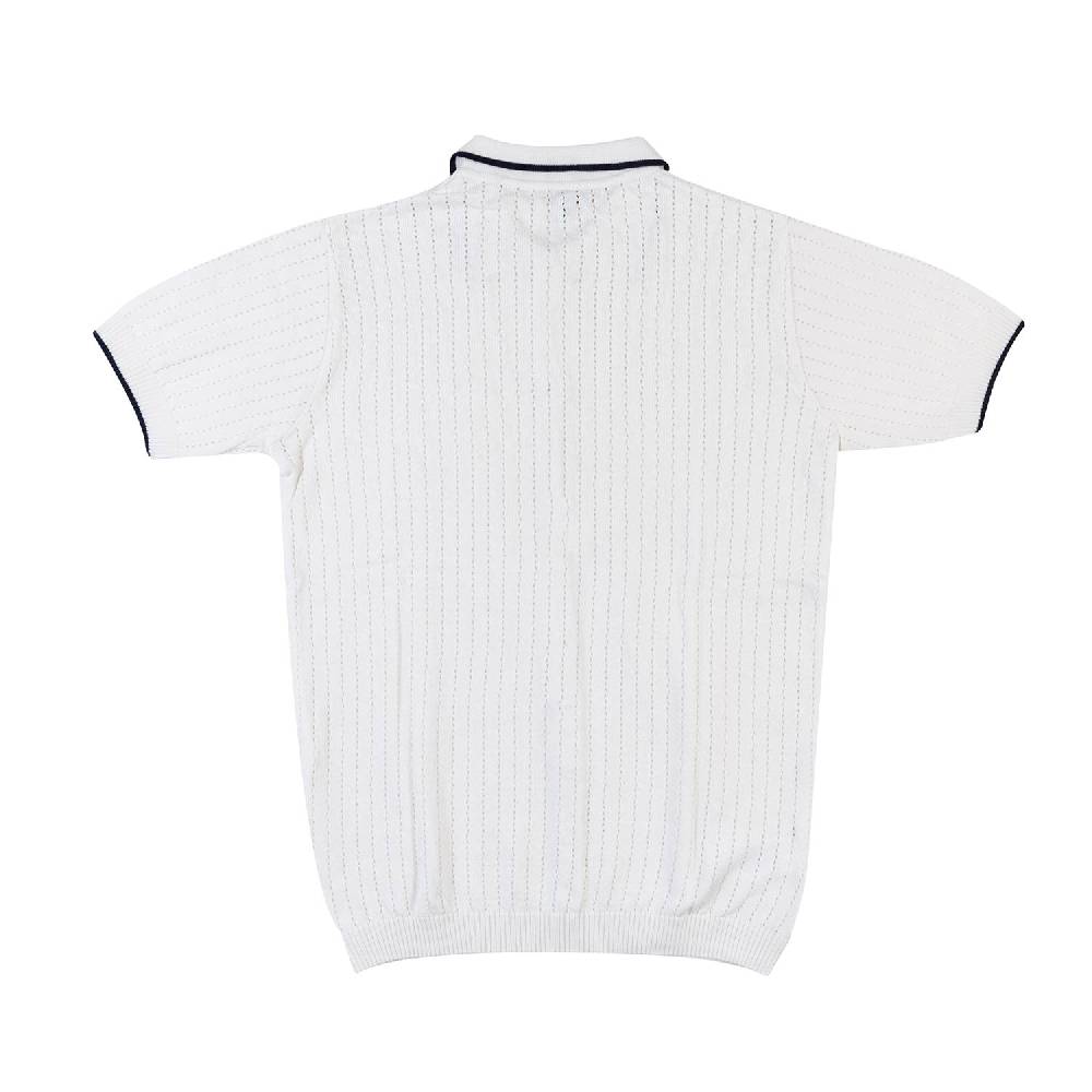 Nupkeet Camicia tricot bianca e blu Brindisi Acquista Ora