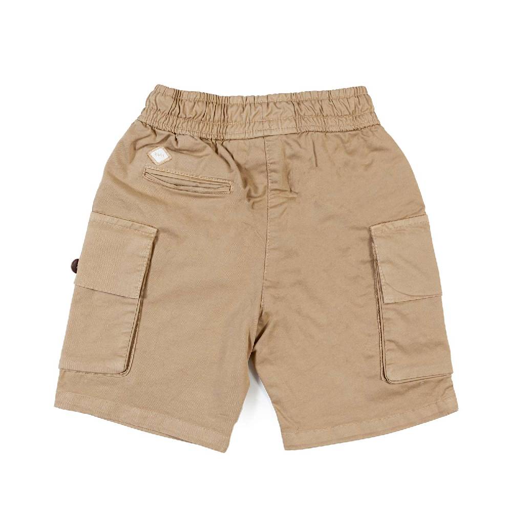 Nupkeet Bermuda cargo beige sabbia Vigevano Sconto