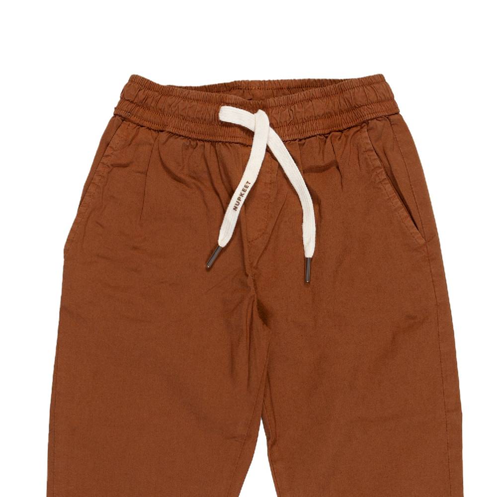 Nupkeet Pantalone parachute marrone cacao Caserta Saldi