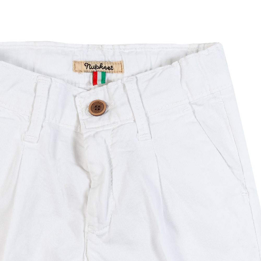 Nupkeet Bermuda ottoman bianco Genova Vendite Flash