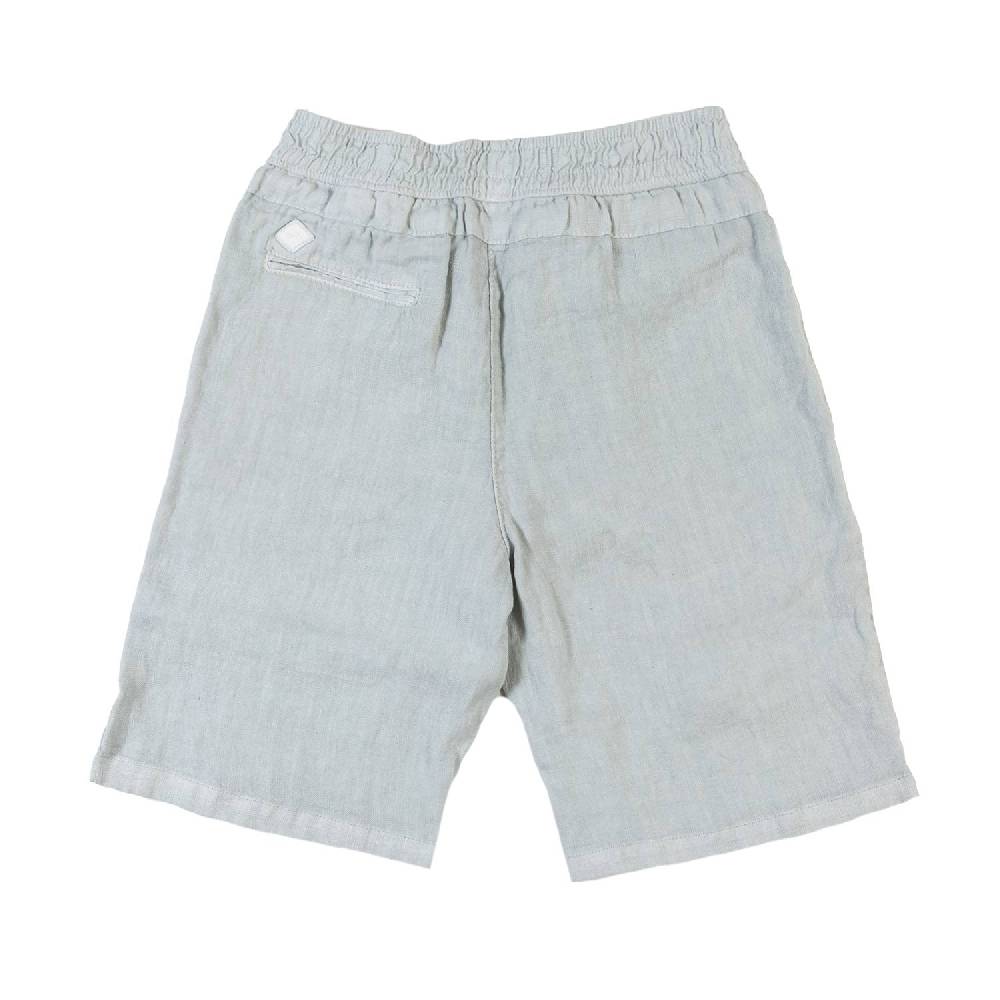Nupkeet Bermuda lino grigio perla Napoli In Linea