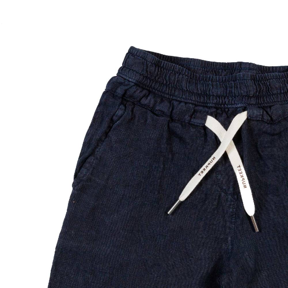 Nupkeet Bermuda lino blu navy Napoli Pezzi Unici