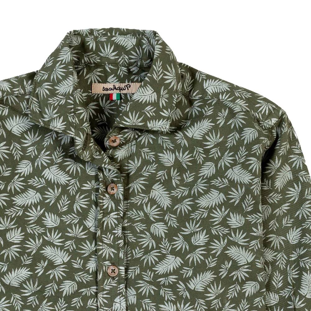 Nupkeet Camicia verde militare Siracusa Affare Del Giorno