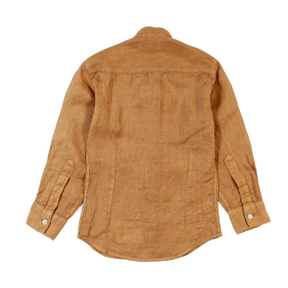Nupkeet Camicia coreana lino sabbia Catanzaro Convenienza