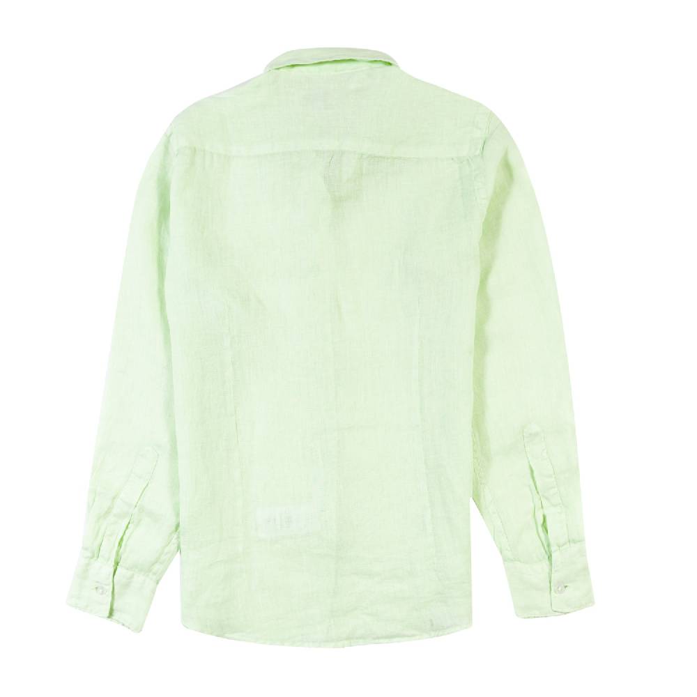 Nupkeet Camicia lino verde acqua La Spezia Offerta