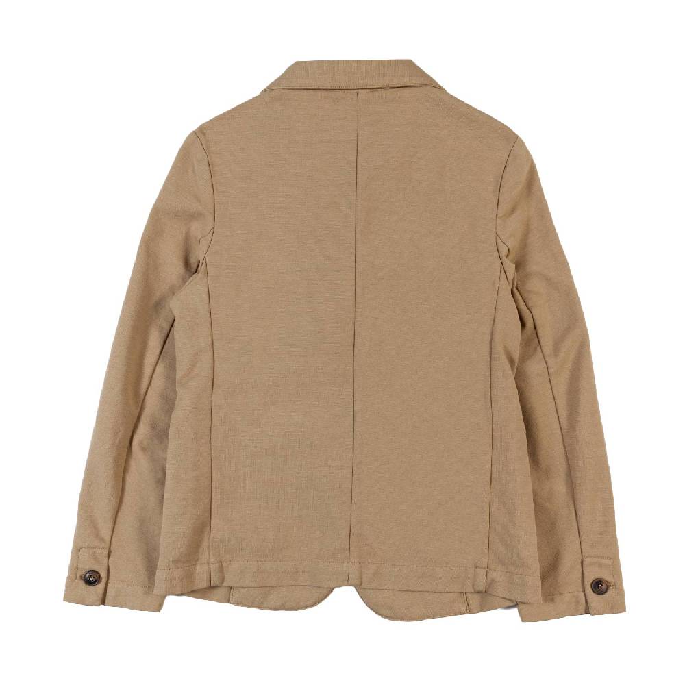 Nupkeet Giacca due bottoni beige sabbia Maratea Saldi