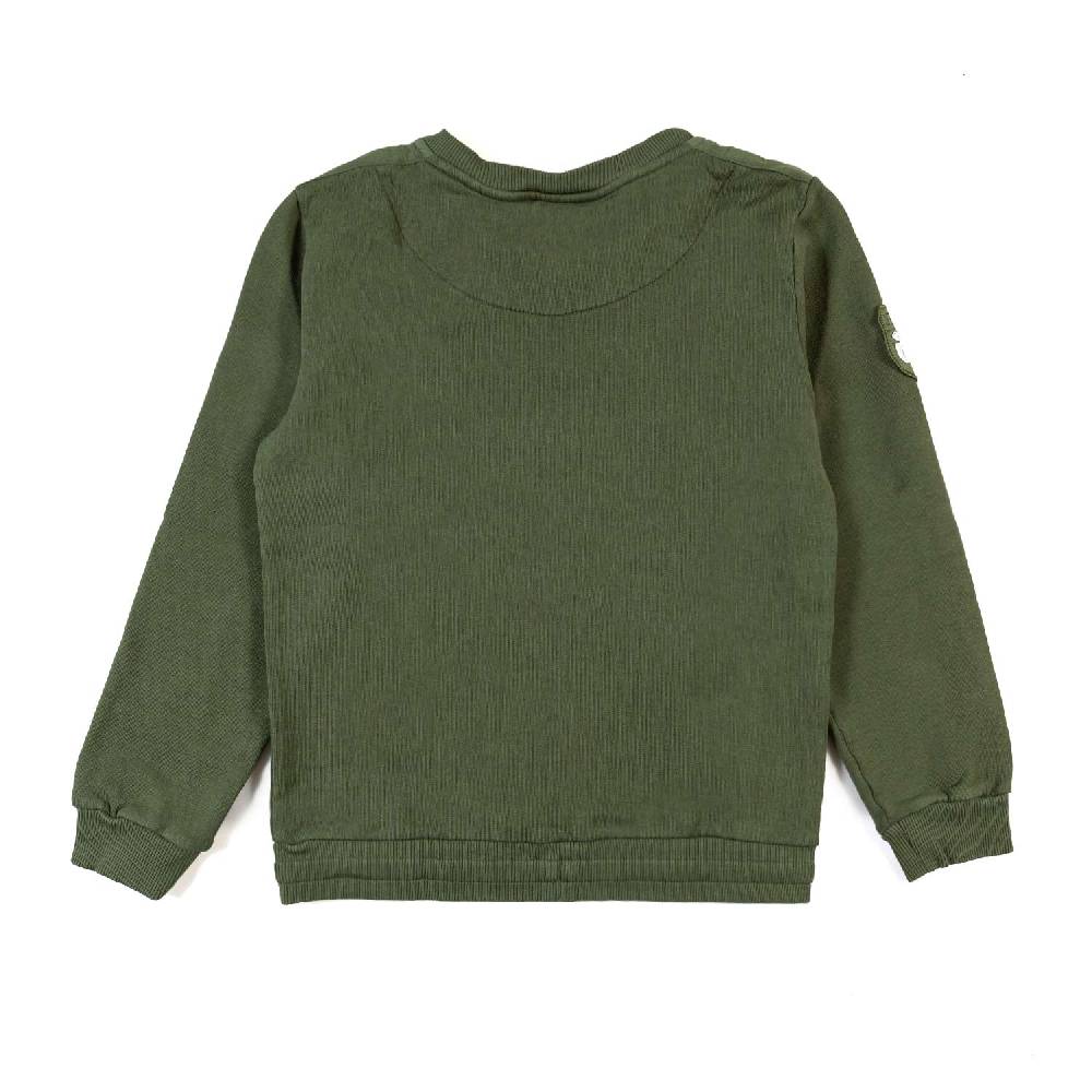 Nupkeet Felpa girocollo verde militare Bologna I Più Venduti