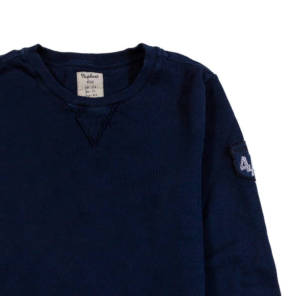 Nupkeet Felpa girocollo blu navy Bologna Vendite Flash