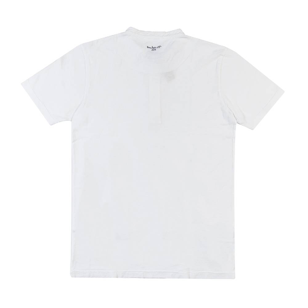 Nupkeet T-shirt serafino bianca Brescia Italy