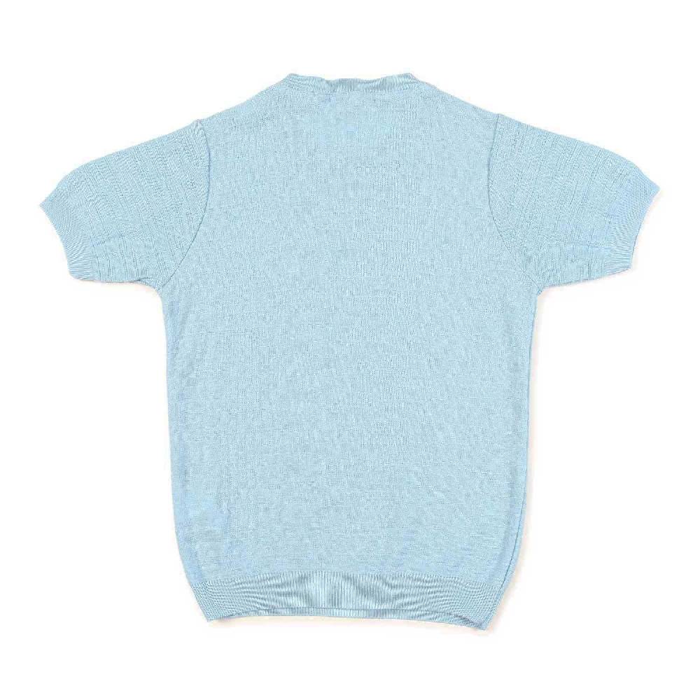Nupkeet T-shirt tricot azzurro cielo Fano Offerta esclusiva