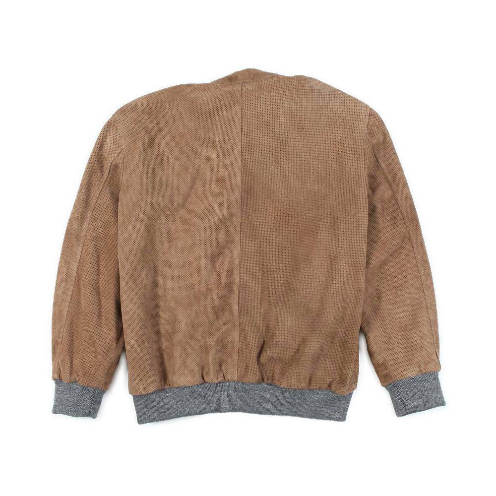 Nupkeet Bomber camoscio marrone Pesaro Soddisfazione Garantita