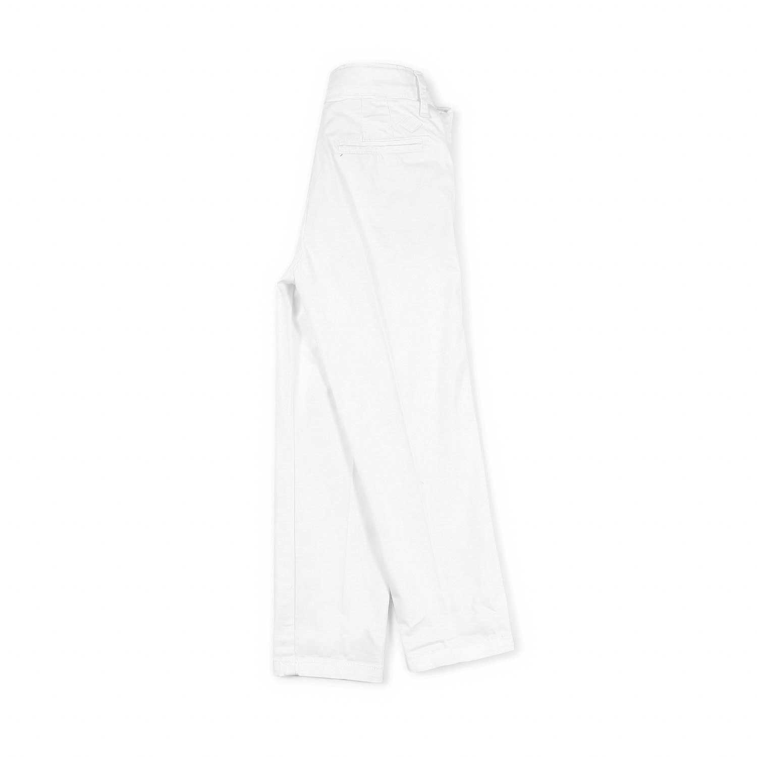 Nupkeet Pantalone raso bianco Piacenza Outlet