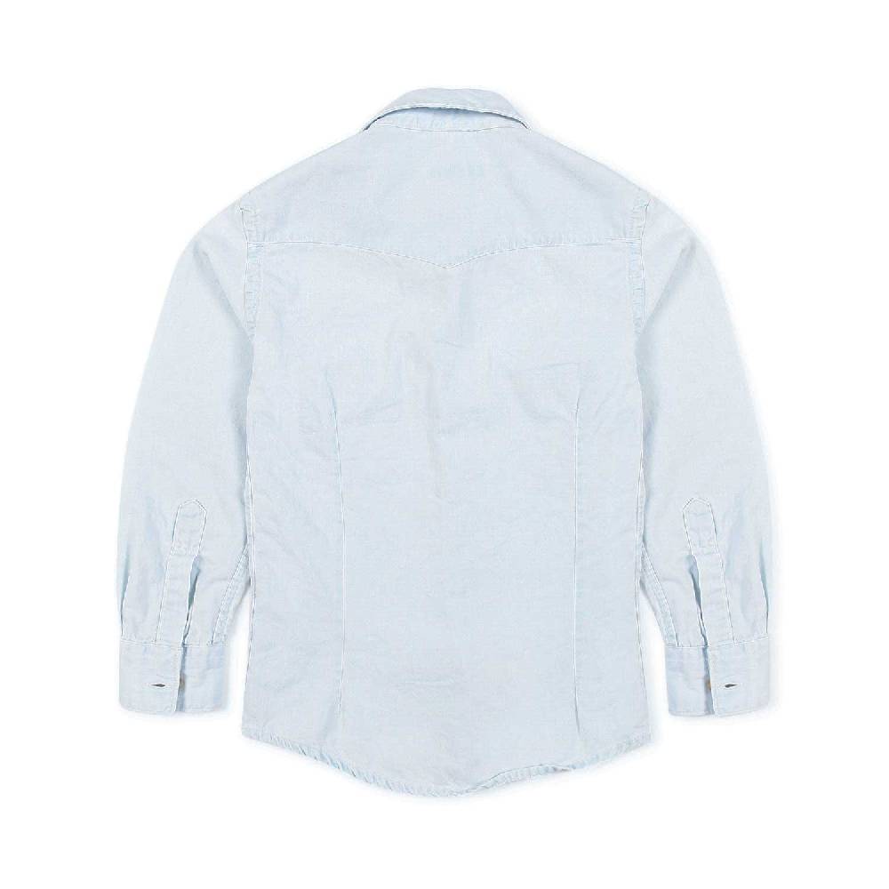 Nupkeet Camicia texana denim blu chiaro Ferrara Moda