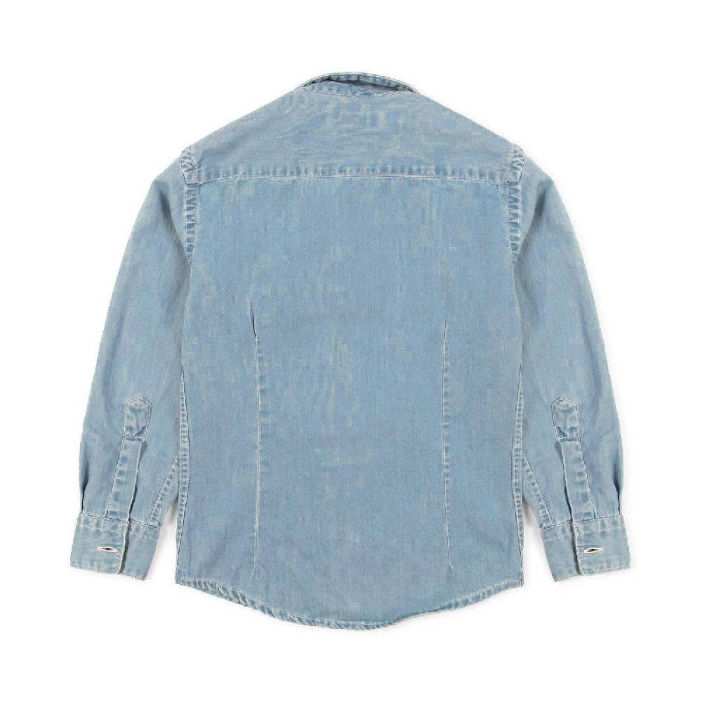 Nupkeet Camicia denim blu medio Aprilia 2025