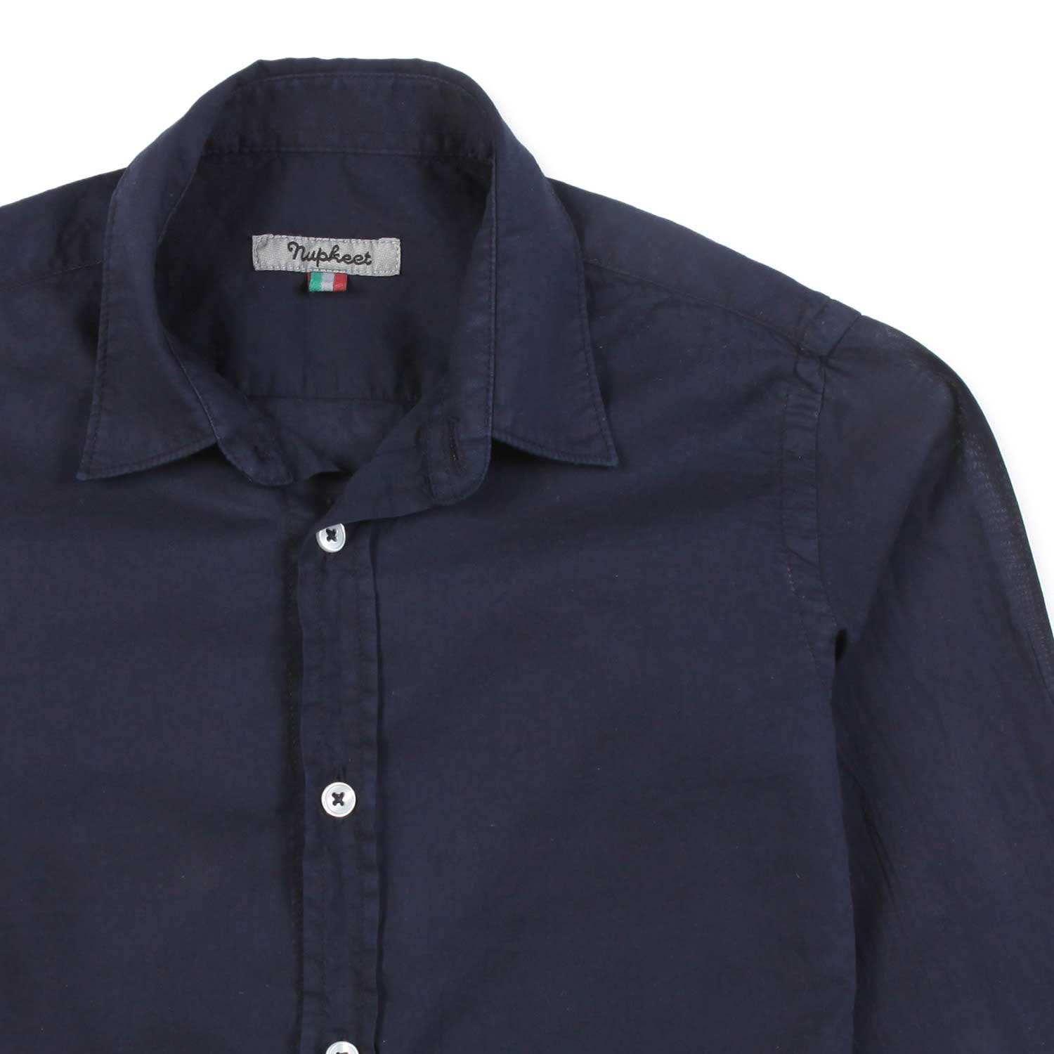 Nupkeet Camicia blu Fiumicino Spedizione Gratuita