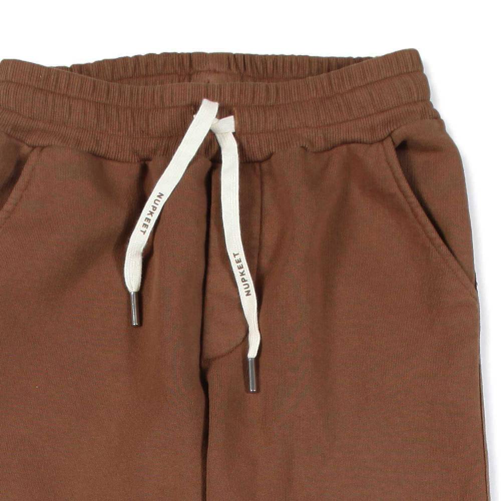 Nupkeet Pantalone felpa marrone cacao Cagliari Prezzo Ridotto