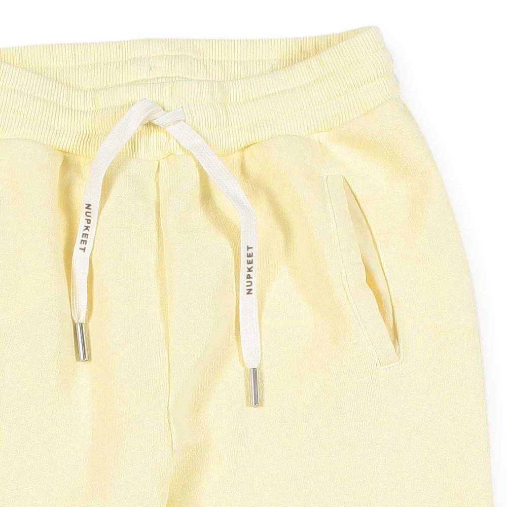 Nupkeet Pantalone jogger giallo banana Trento Sottocosto