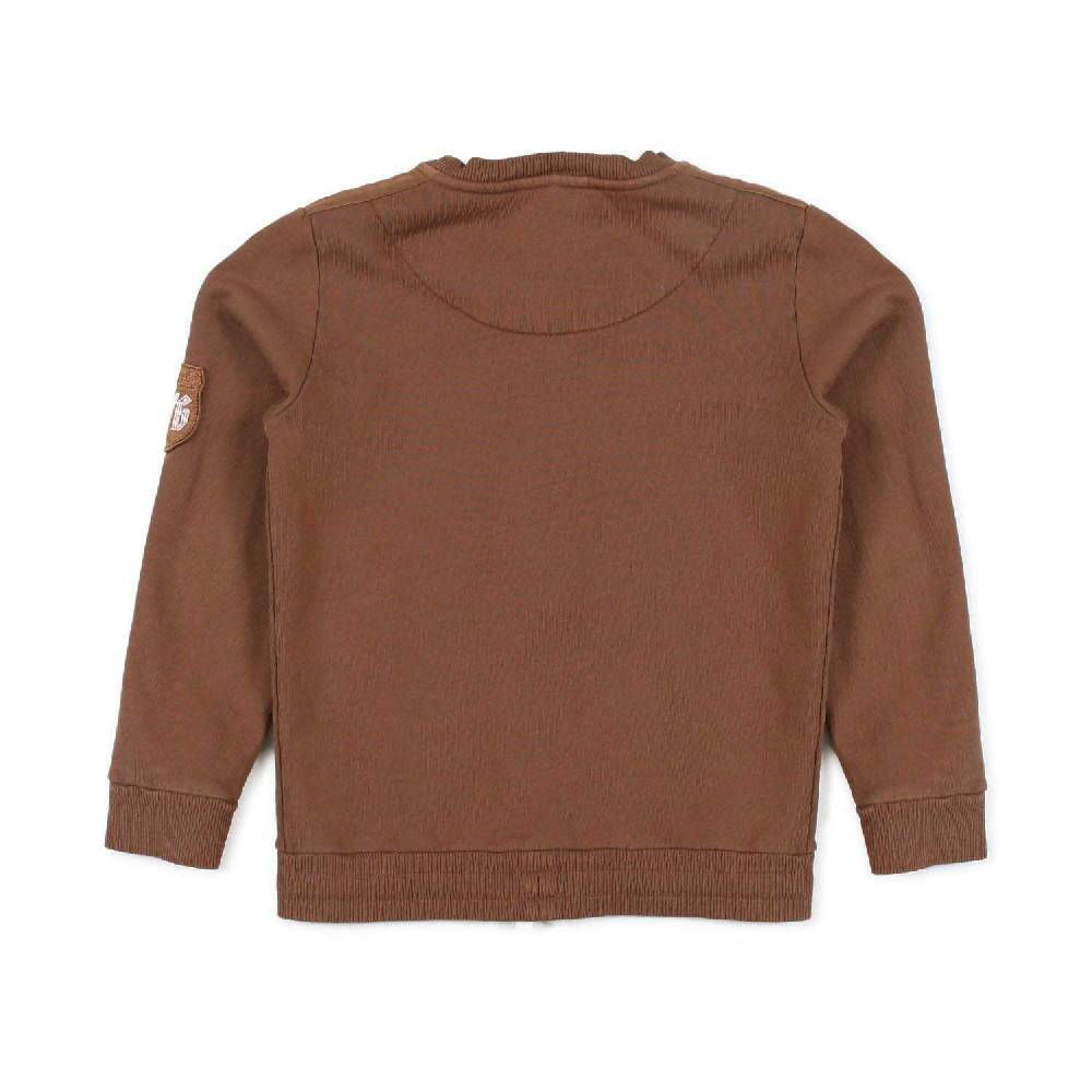 Nupkeet Felpa girocollo marrone cacao Bologna Convenienza