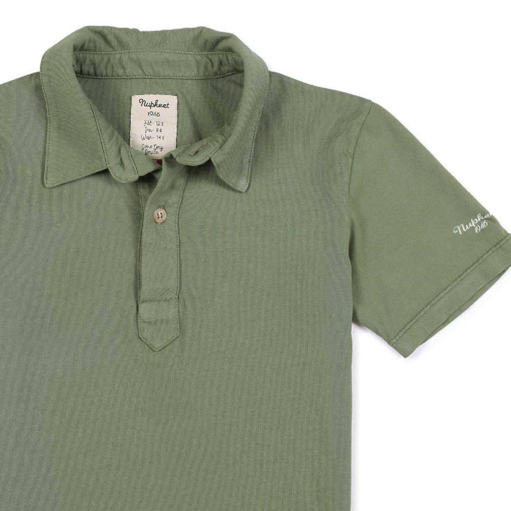 Nupkeet Polo verde militare Vittoria Economico