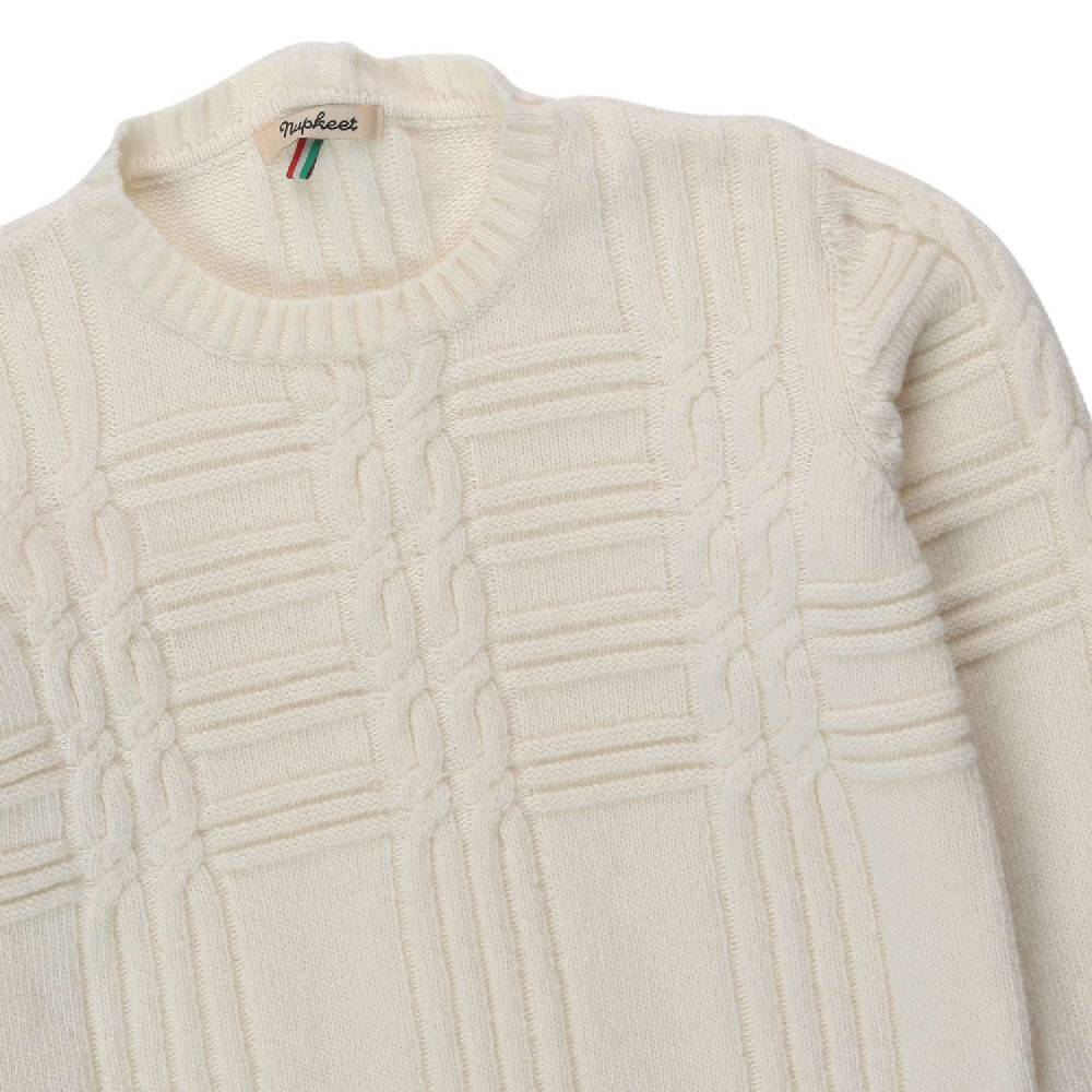 Nupkeet Maglione Bernardo panna a trecce Offerte