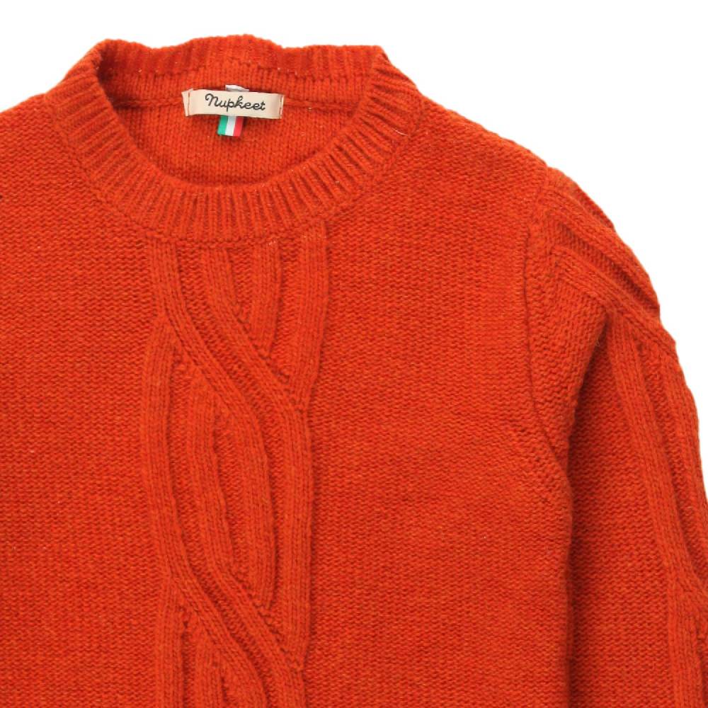 Nupkeet Maglione Isidoro rosso coccio Hotsell