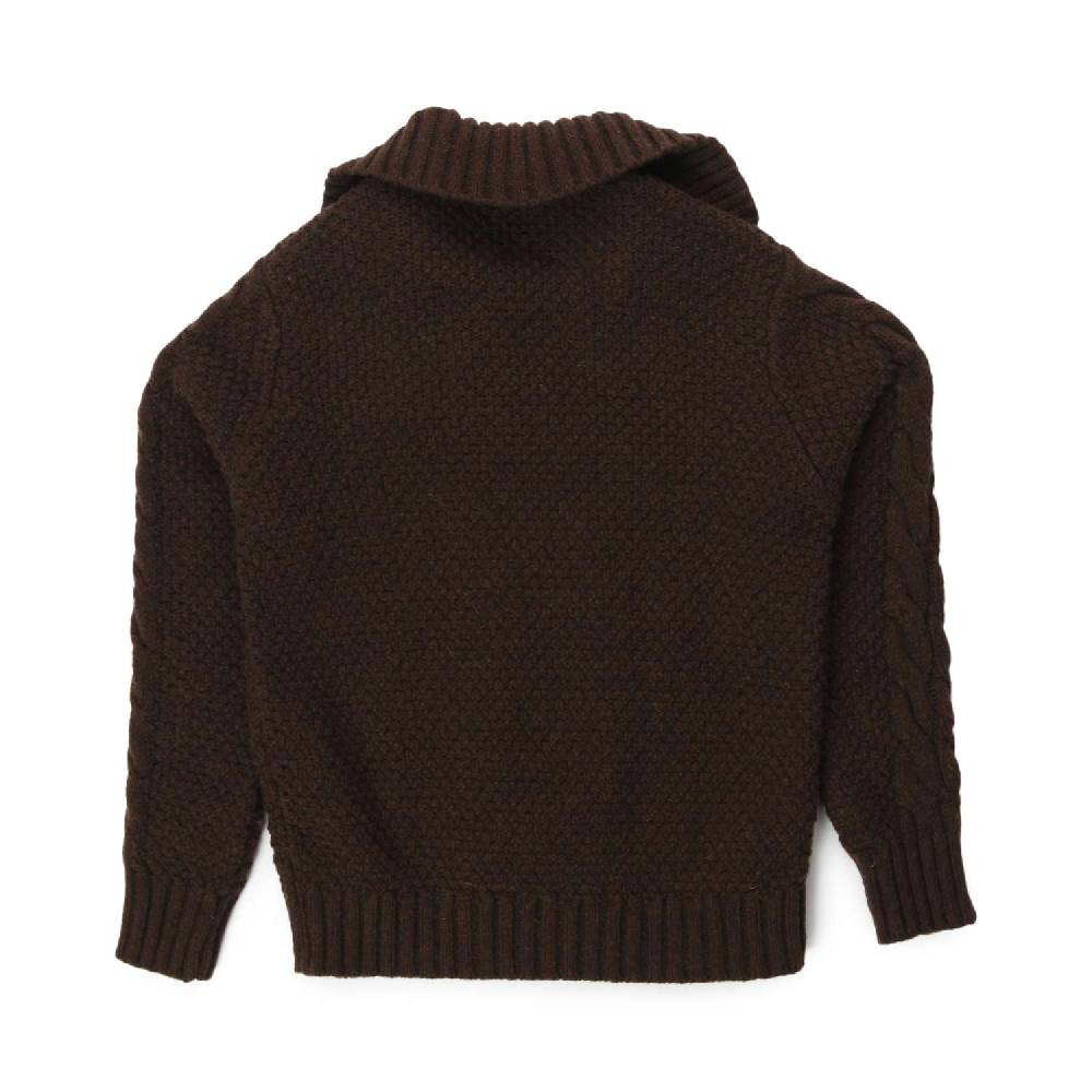 Nupkeet Cardigan Tiberio marrone moro Vendita Calda