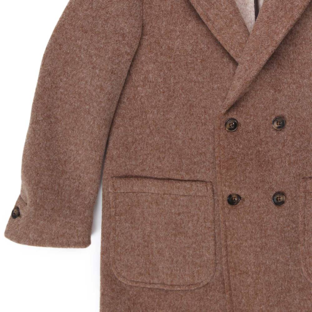 Nupkeet Cappotto Oliviero tabacco melange Vendita Economica
