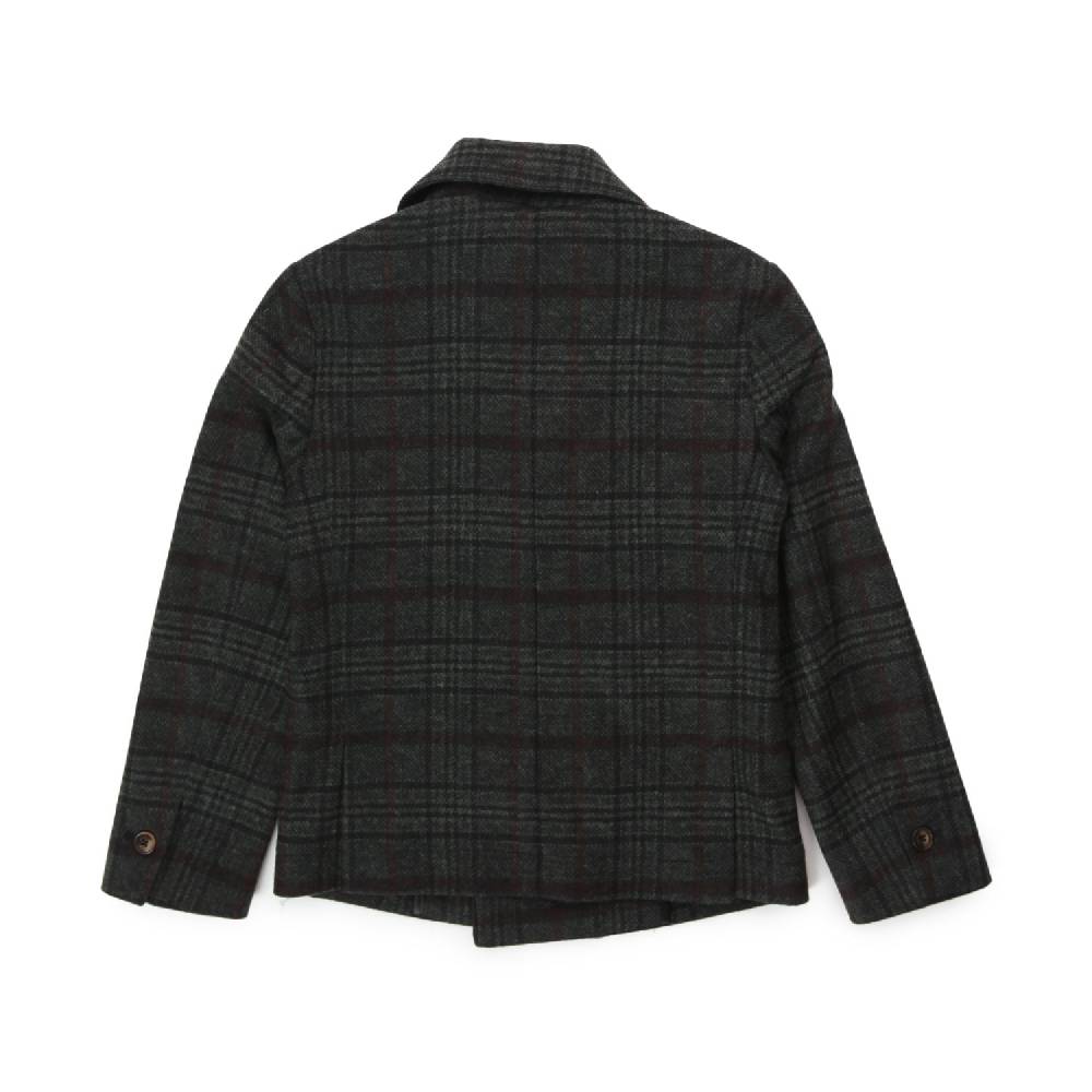 Nupkeet Giacca Rino doppiopetto tartan Moda
