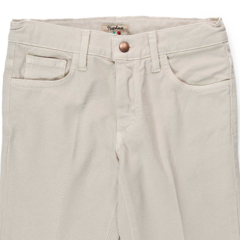 Nupkeet Pantalone Efisio panna Nuovo