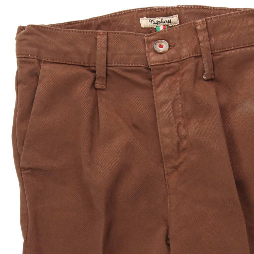 Nupkeet Pantalone Fabrizio marrone moro Spedizione Gratuita