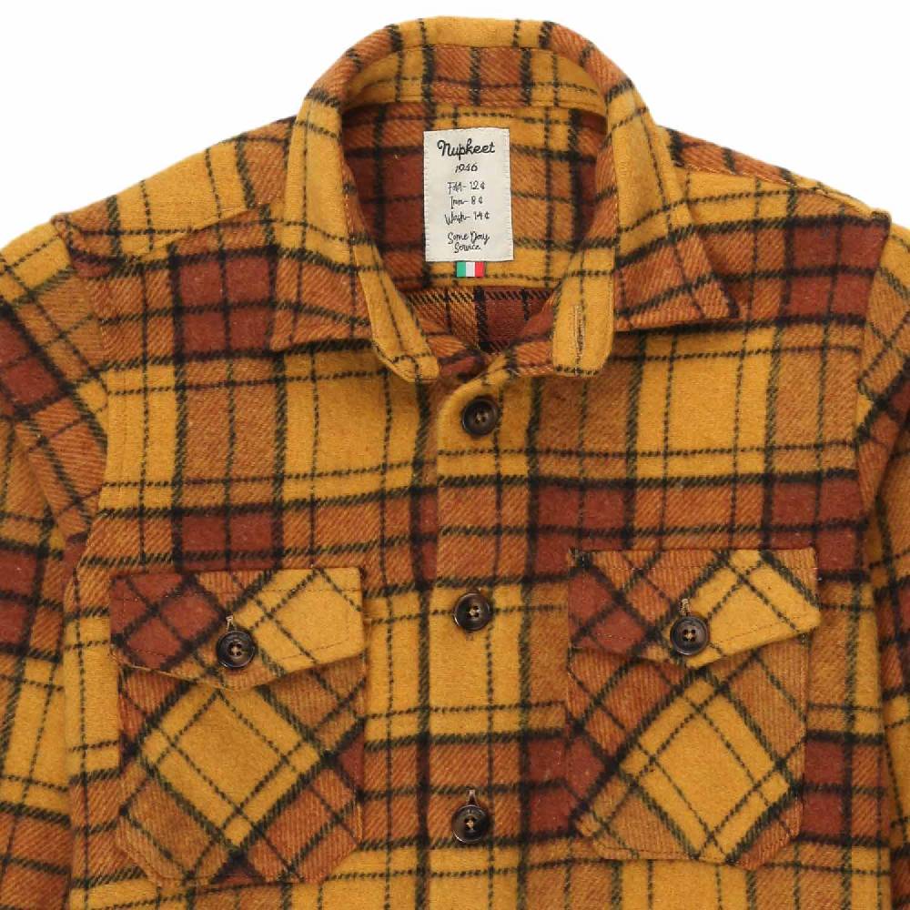 Nupkeet Giacca a camicia Luca tartan Convenienza