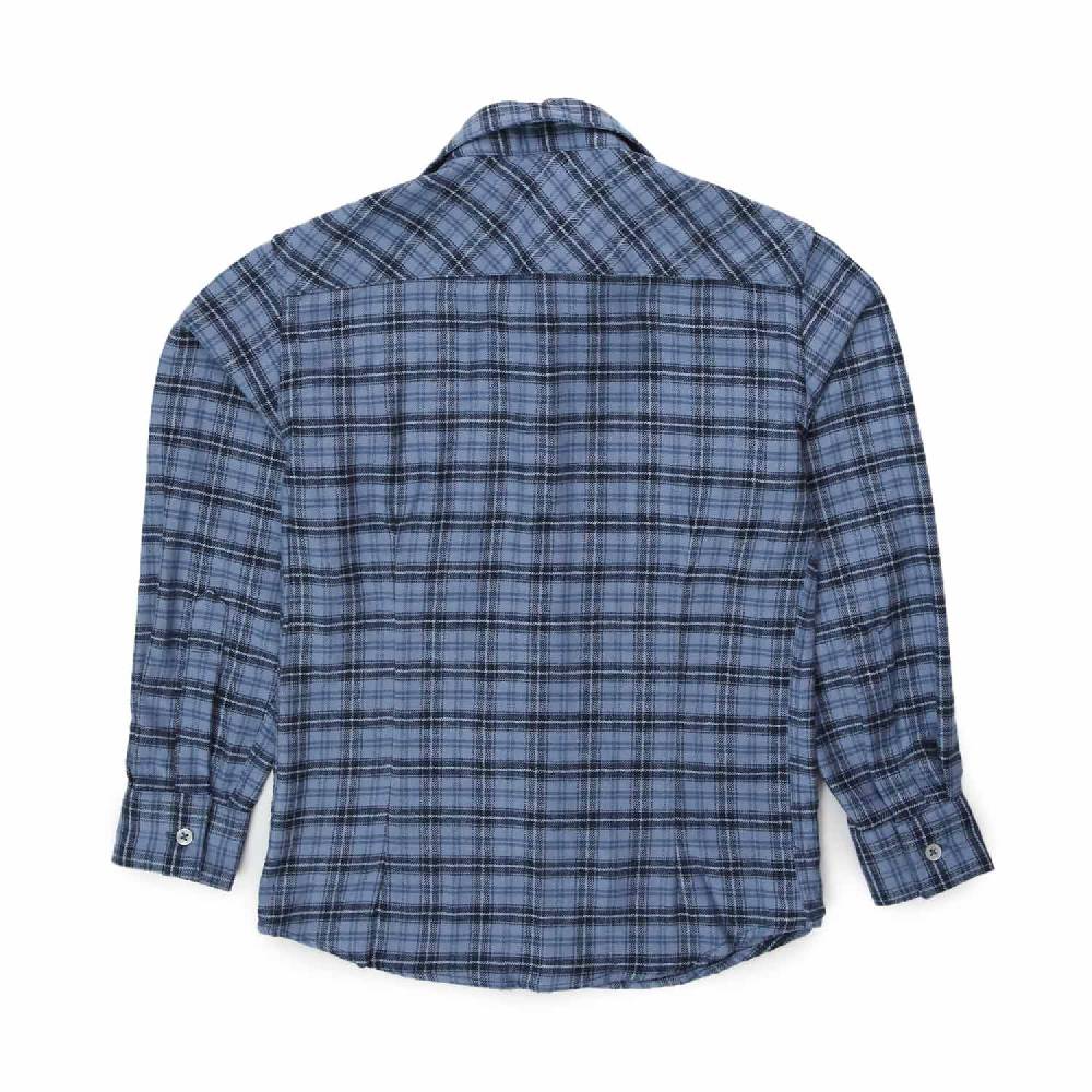 Nupkeet Camicia Ulrico check azzurra Presa