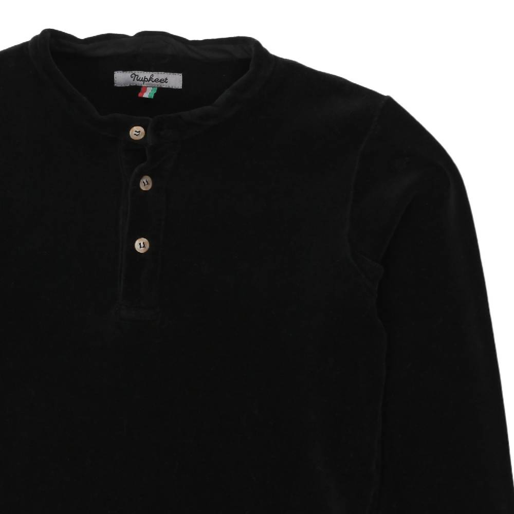 Nupkeet Felpa ciniglia Amedeo nera Online