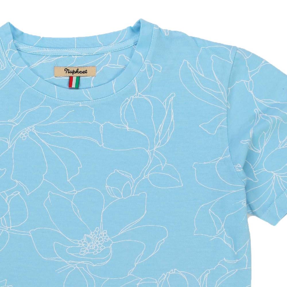 Nupkeet T-shirt Zanzibar azzurra Moda