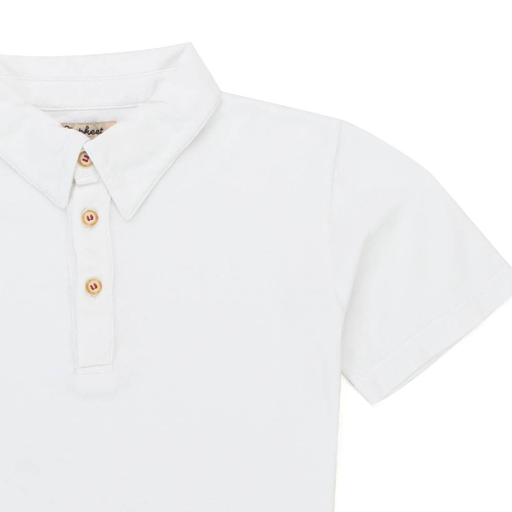 Nupkeet Polo Evia bianca Qualità