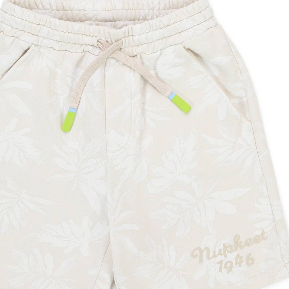 Nupkeet Bermuda con Tasche in Felpa Los Roques Sconto