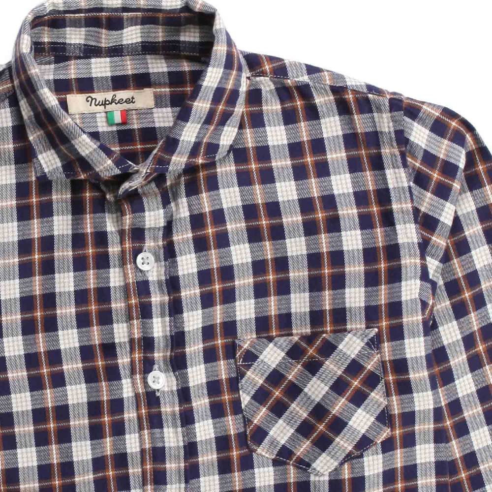 Nupkeet Falco a quadri – Camicia di flanella bambino e teen Qualità Garantita