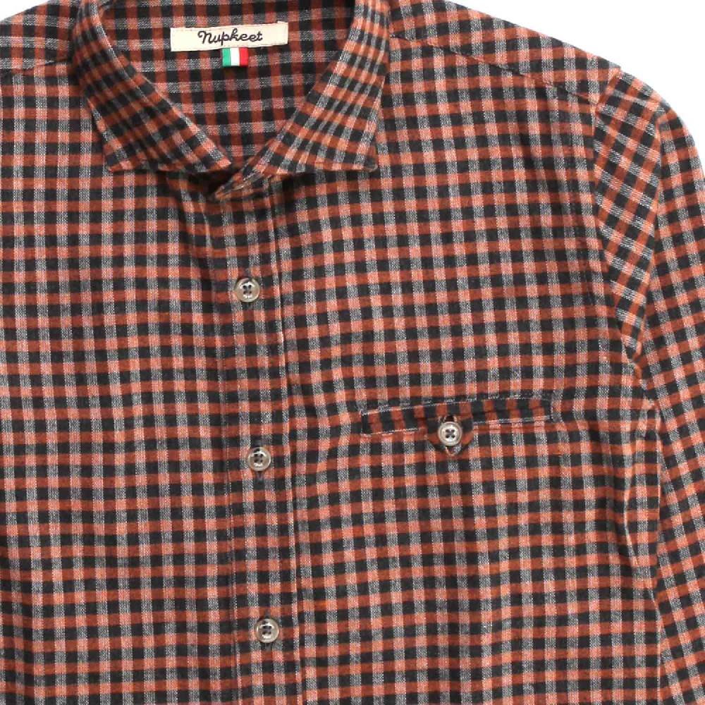 Nupkeet Ghiro a quadretti – Camicia in flanella multicolor Promozione Limitata