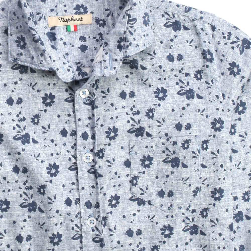 Nupkeet Murena azzurra – Camicia in flanella tartan Convenienza
