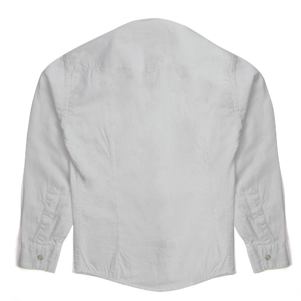 Nupkeet Gufo bianca – Camicia texana in gabardine Novità
