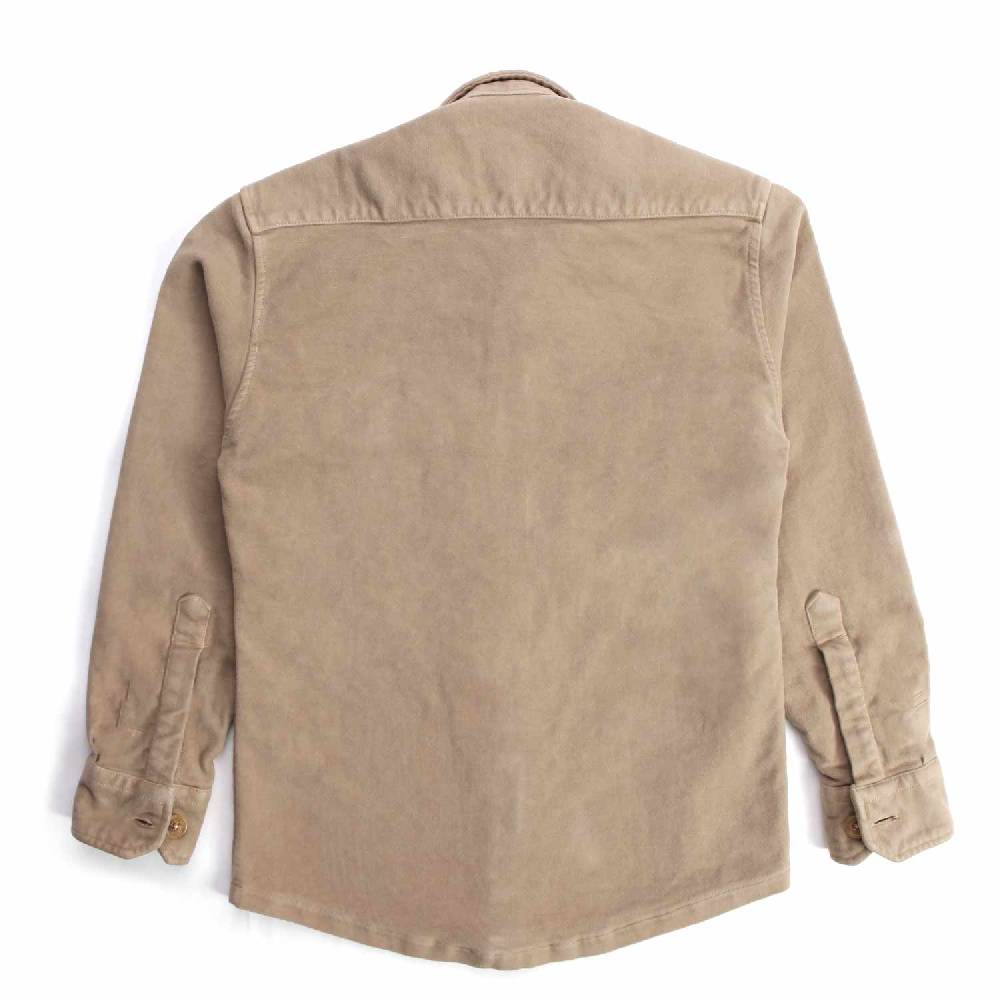 Nupkeet Canarino gianduia – Giacca a camicia in fustagno Presa