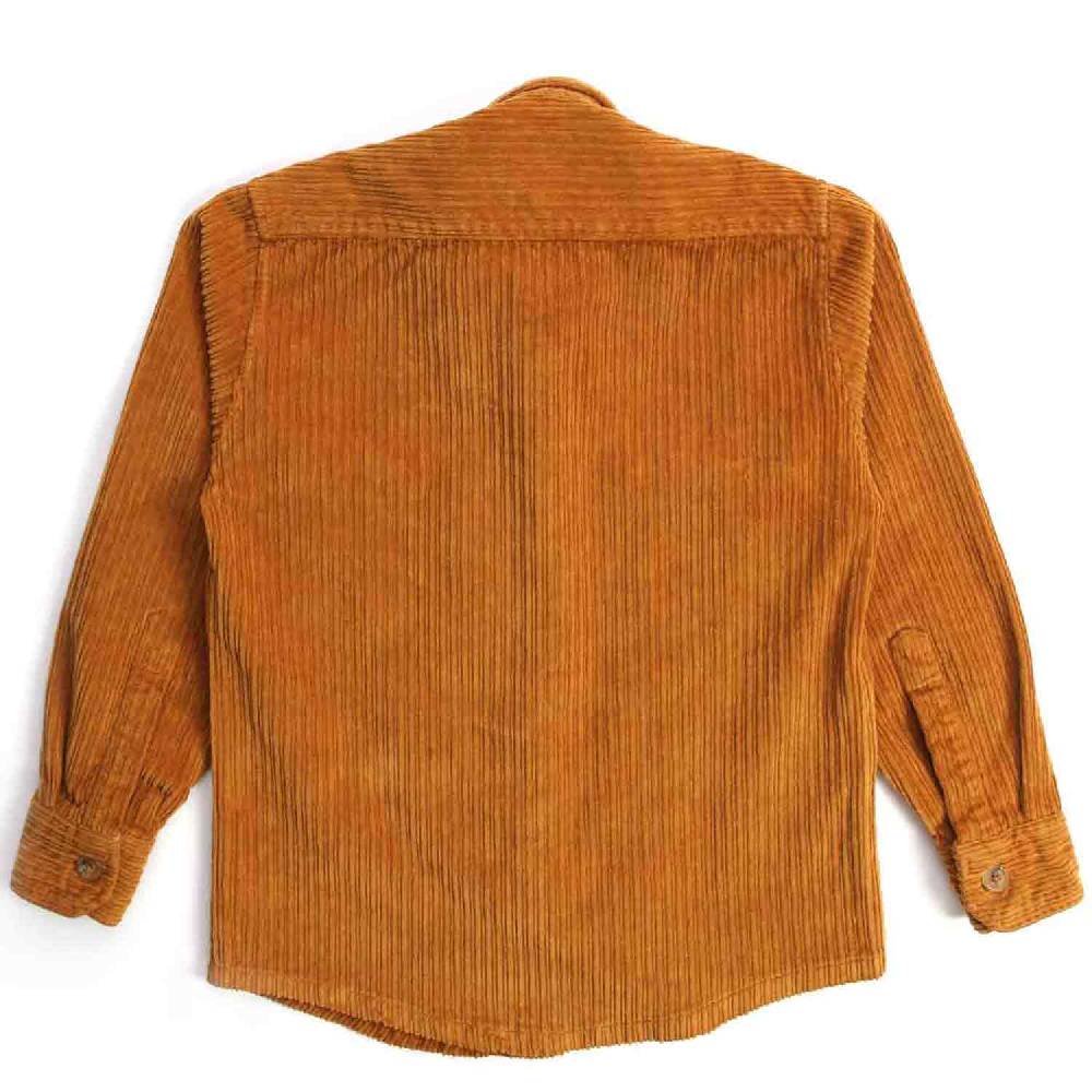 Nupkeet Coccodrillo ocra – Giacca a camicia in velluto Offerta