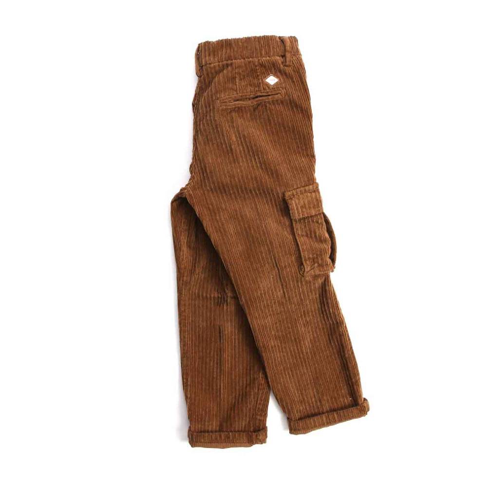 Nupkeet Coniglio color bruciato – Pantalone in velluto bambino e ragazzo Online