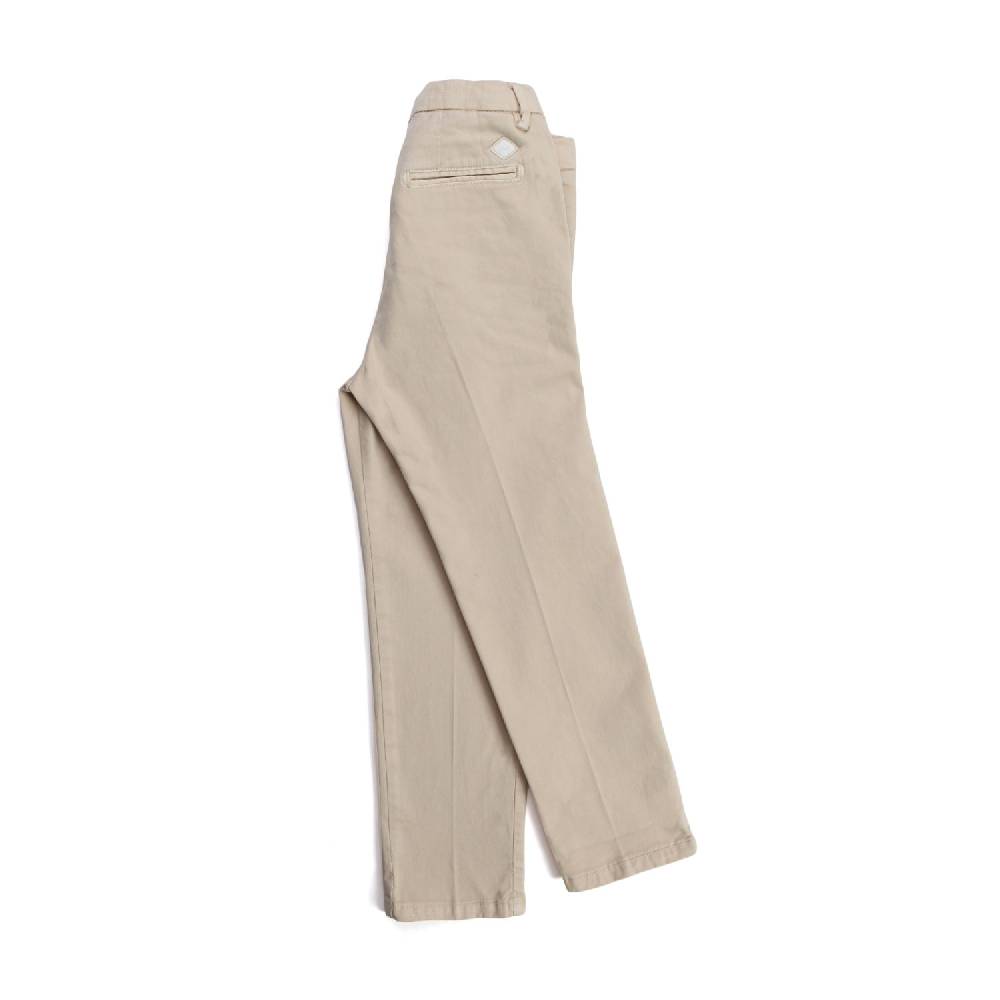 Nupkeet Bufalo panna – Pantalone in gabardine bambino e ragazzo Outlet