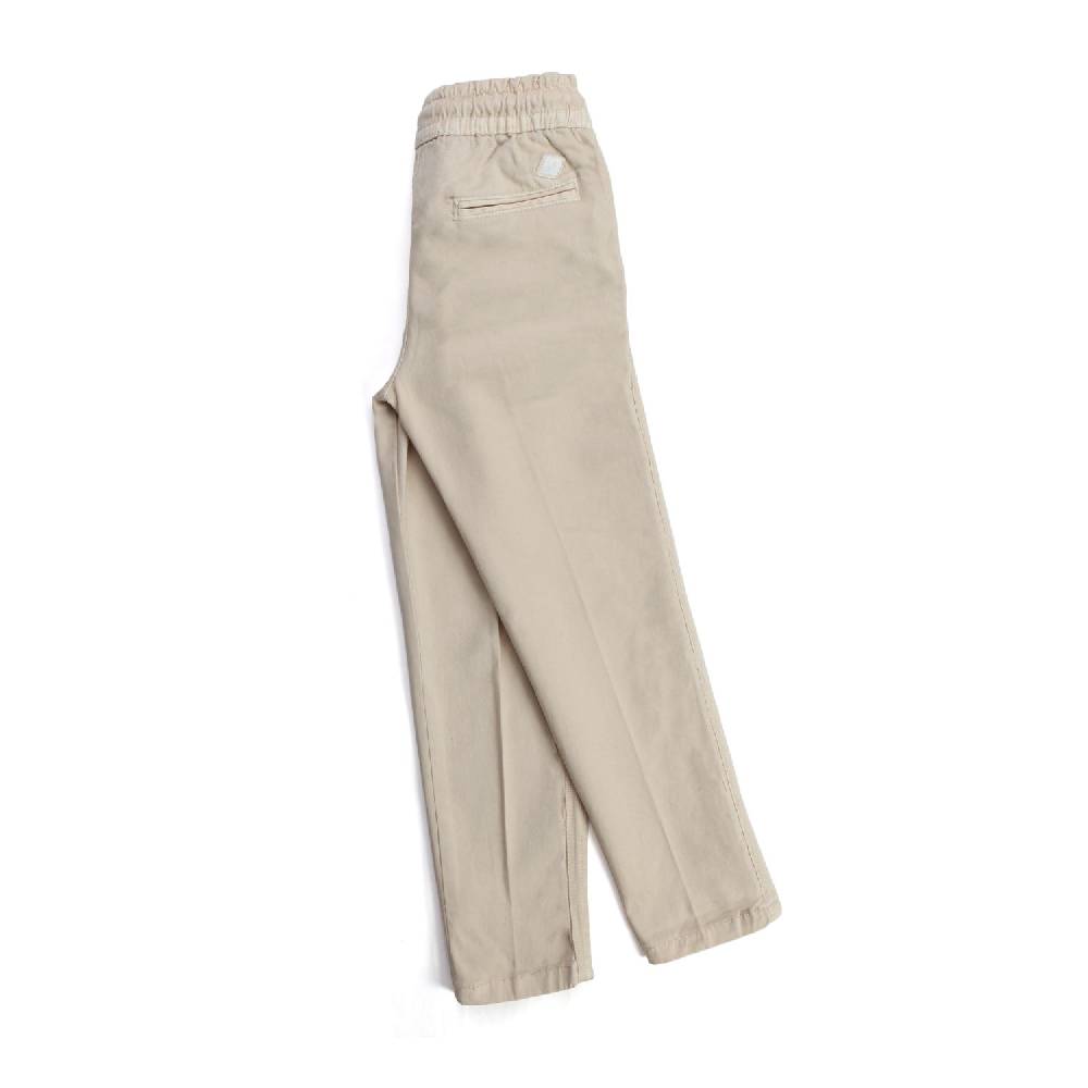 Nupkeet Cefalo panna – Pantalone in gabardine bambino e ragazzo Saldi